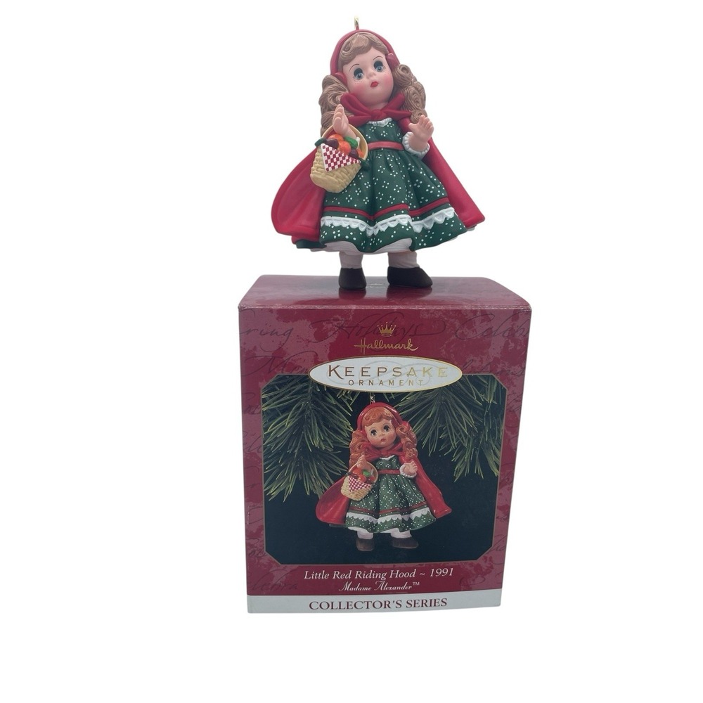 keepsake ornaments hallmark Little Red Riding Hood Collector's Series‎